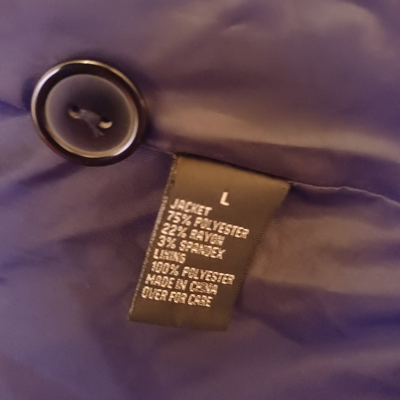 COPY - Amy Byer Womens Grey Hooded Large Button Jacket - Picture 6 of 6